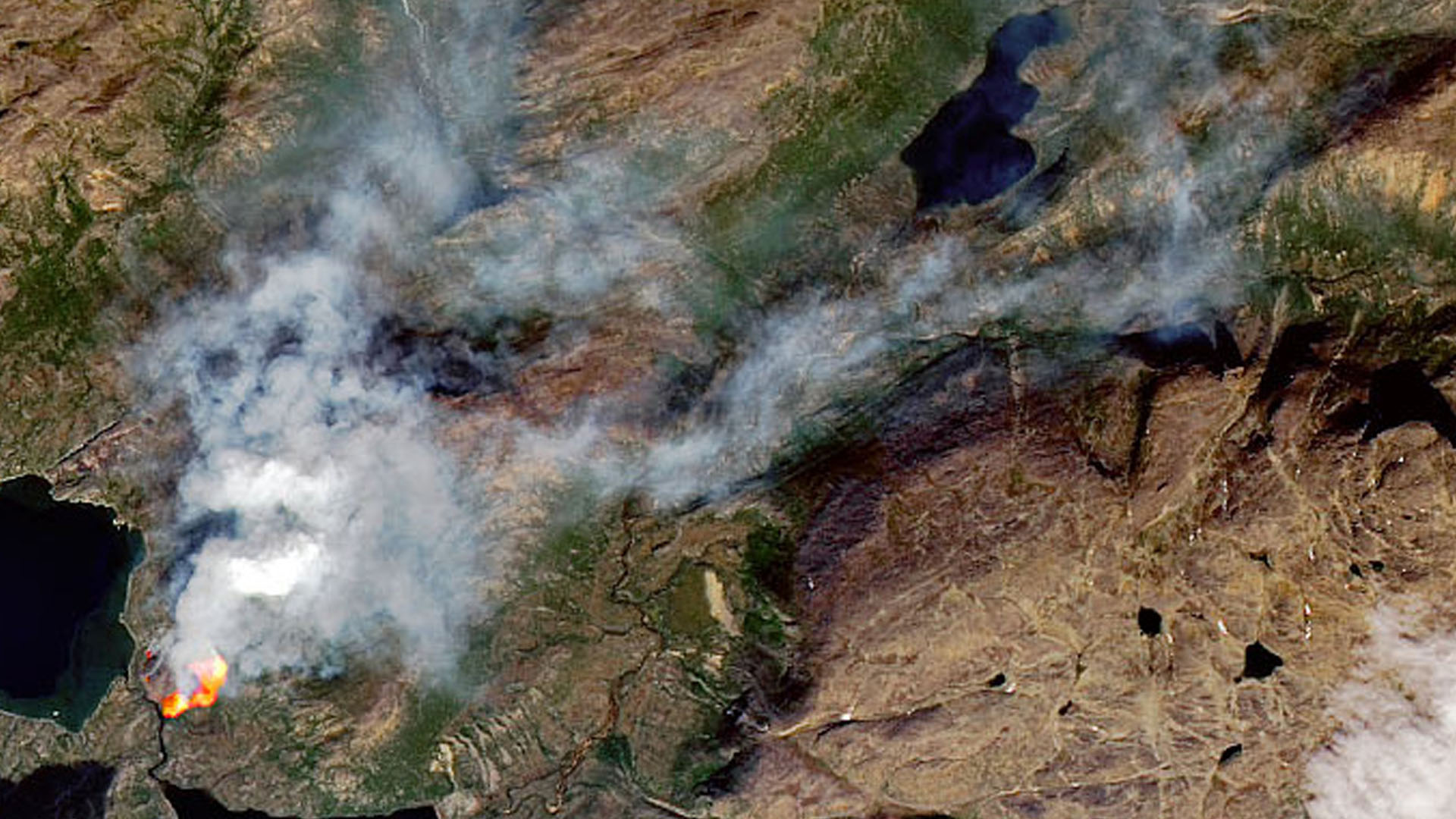 EMSR378: Wildfire in West Greenland
