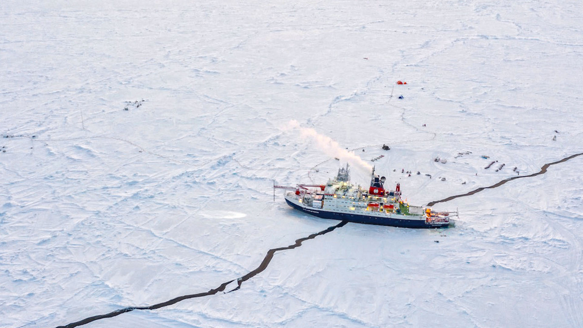 Navigation through Sea-ice off Greenland